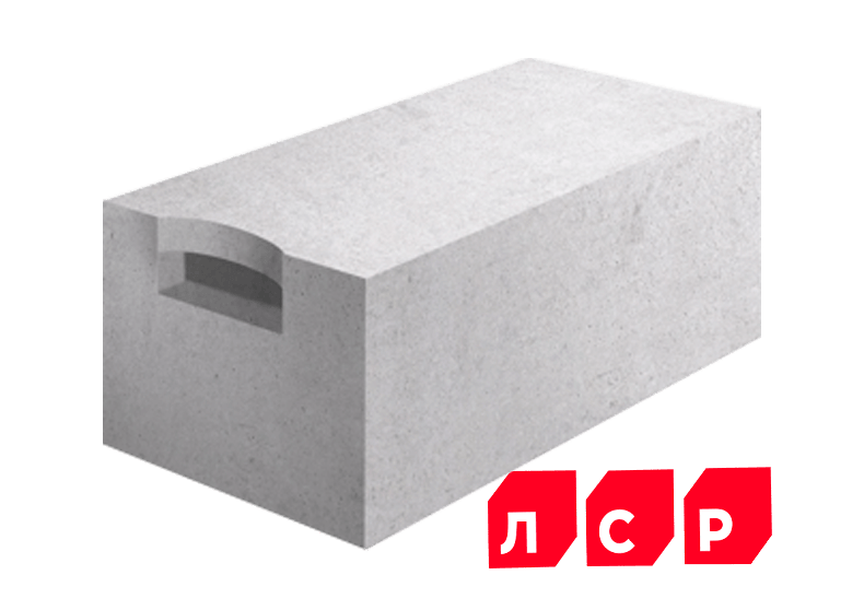Газобетон ЛСР D600 100х250х625 мм