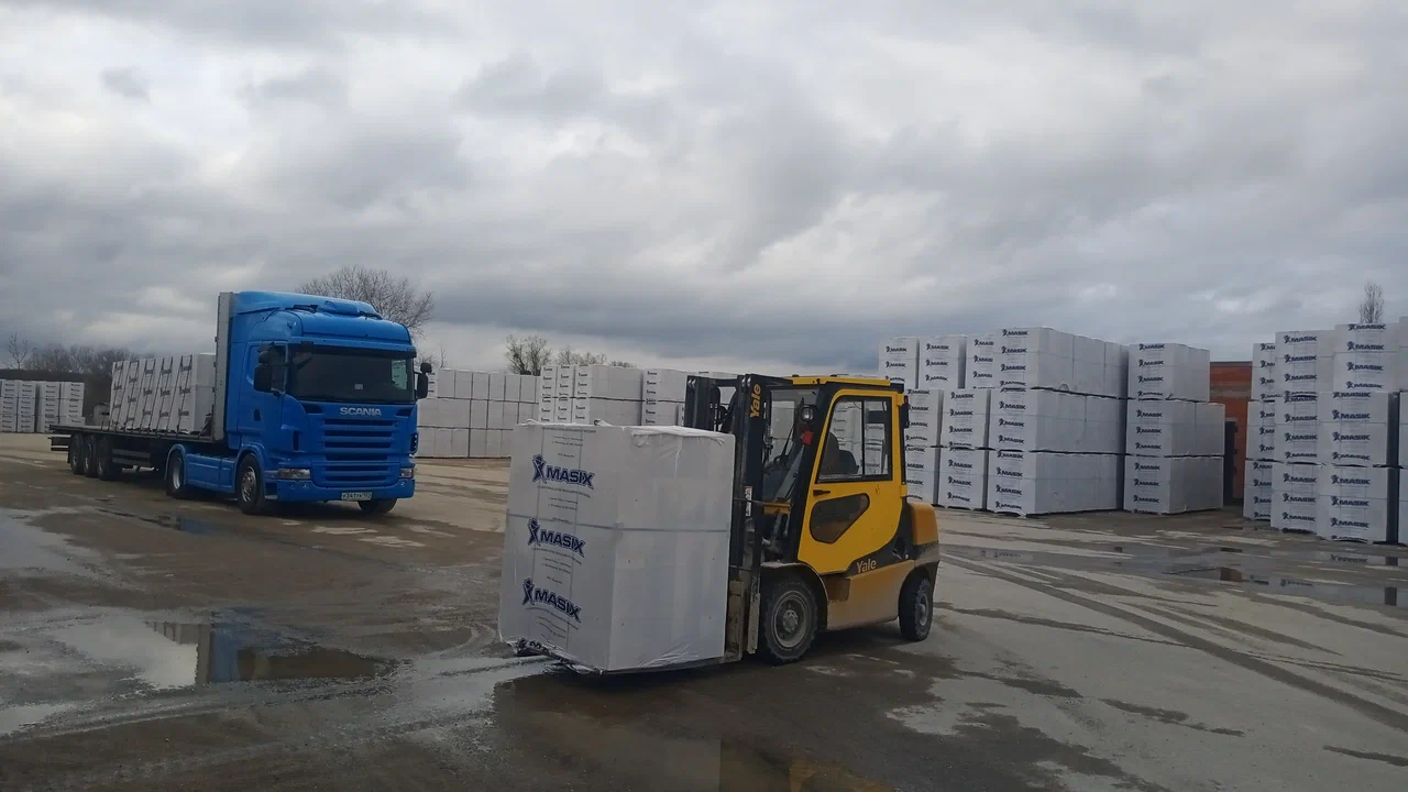 Газобетон Masix D500 625x200x250